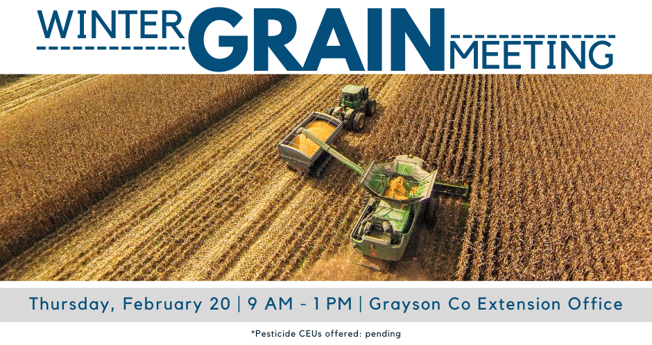 winter grain meeting at grayson county extension office