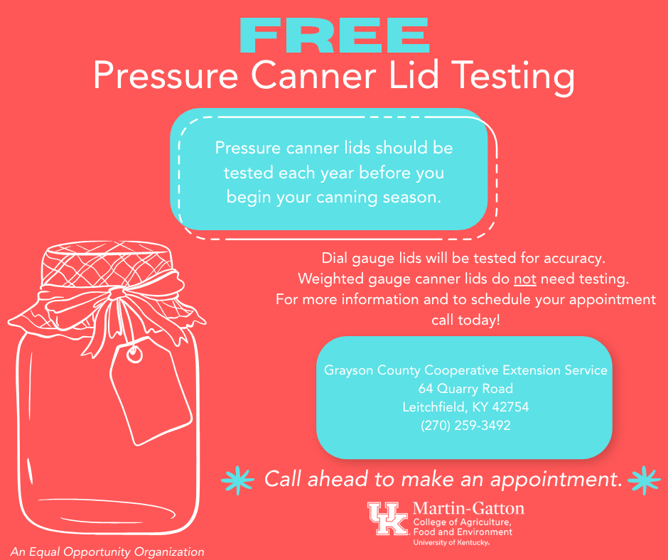 free pressure canner lid testing promo